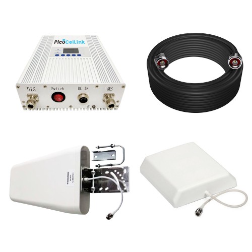 Комплект для підсилення мобільного звязку GCPR-DW15 PicoCellink DCS-1800Мгц- 3G-2100 WCDMA-Home-KIT
